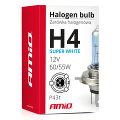 H4 halogenlampa med E8-homologering
