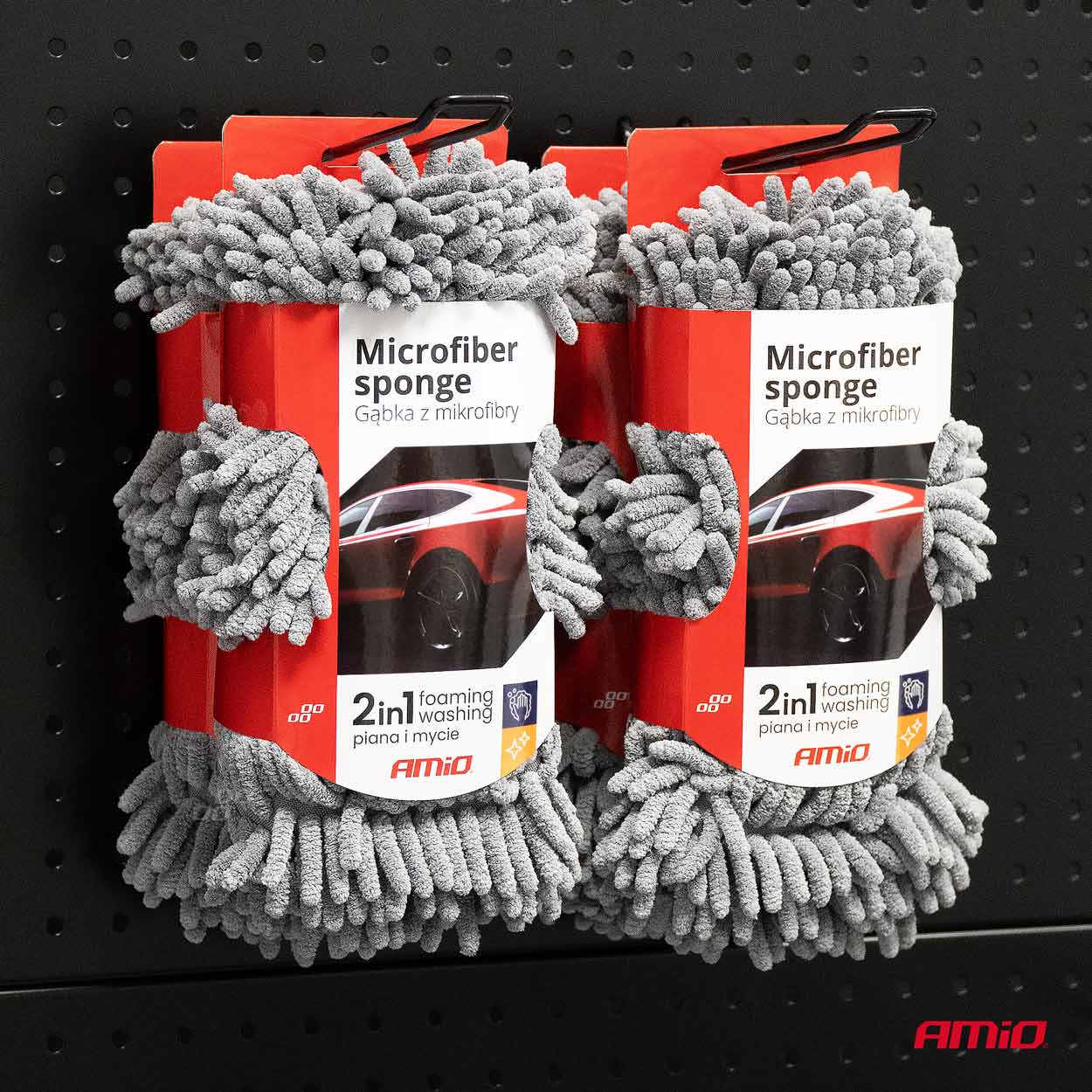 Mikrofibersvamp för biltvätt och detailing