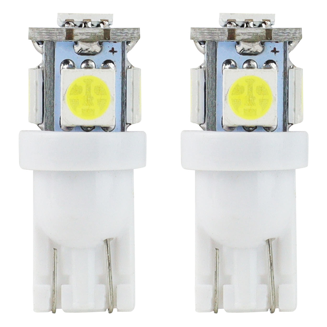 LED-lampa T10 W5W med 5 SMD 5050-dioder