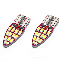 LED-lampa T10e W5W med 24 SMD 3014 LED-dioder