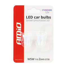 LED-lampa T10 W5W med 2 SMD 5730-dioder