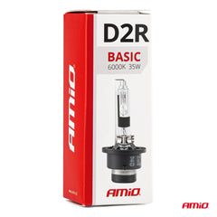 Detalj av D2R xenonlampa