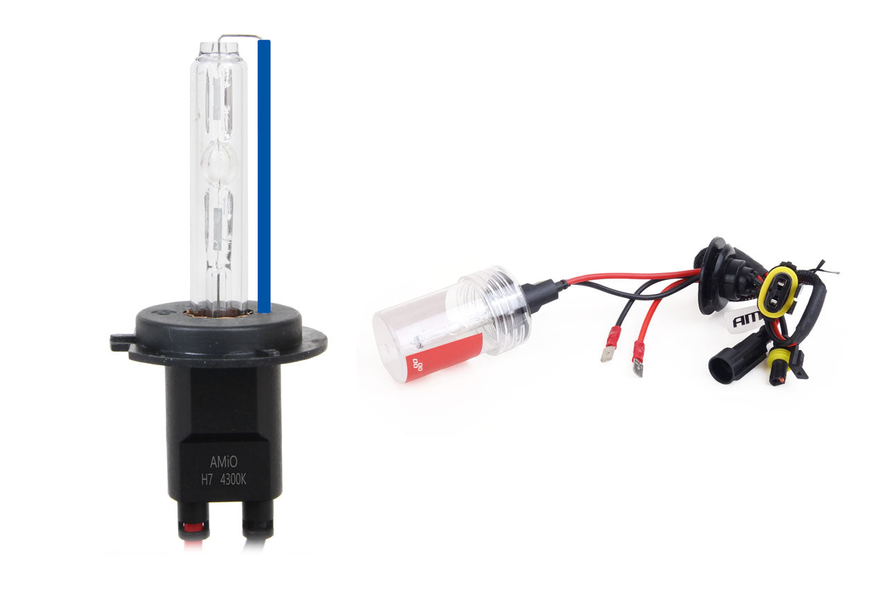 Xenonlampa H7 med 8000K ljusfärg