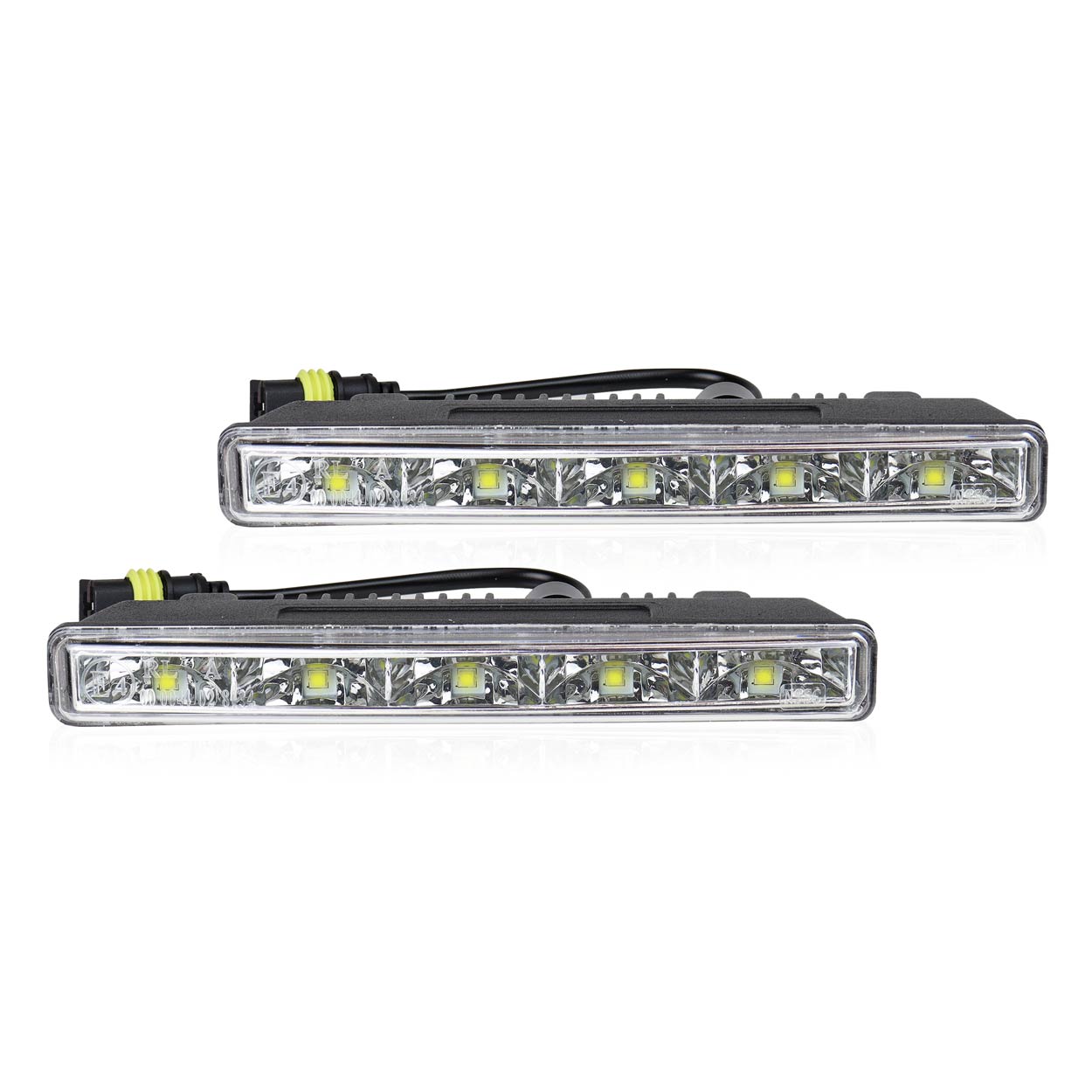 DRL 501HP varselljus med topplatta i aluminium
