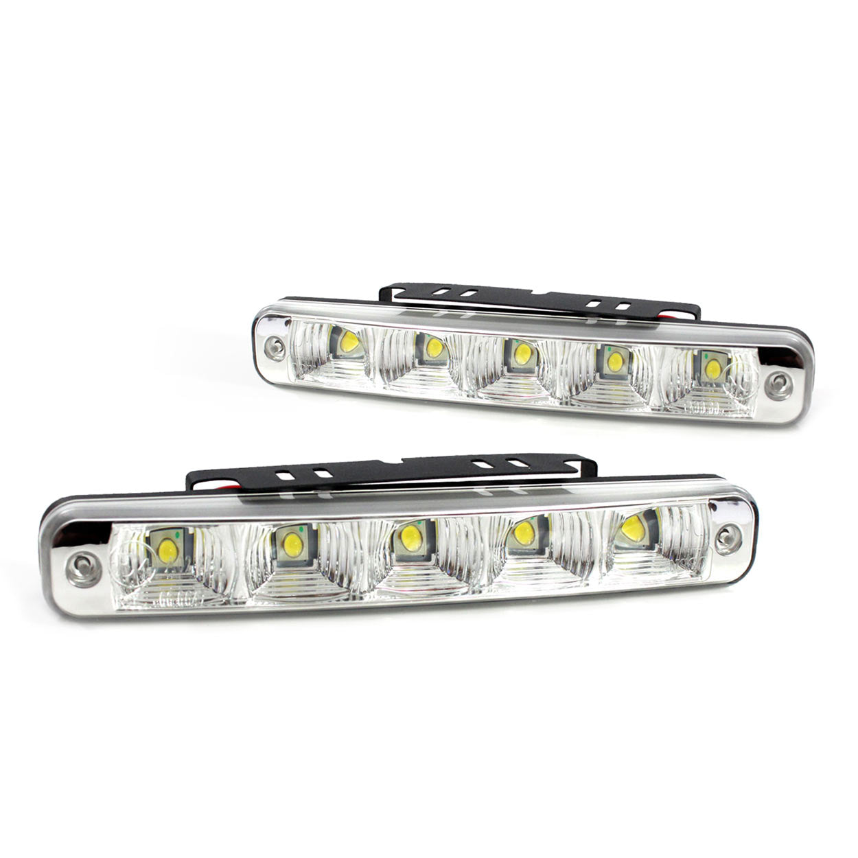 DRL 507HP varselljus med monteringsdetaljer