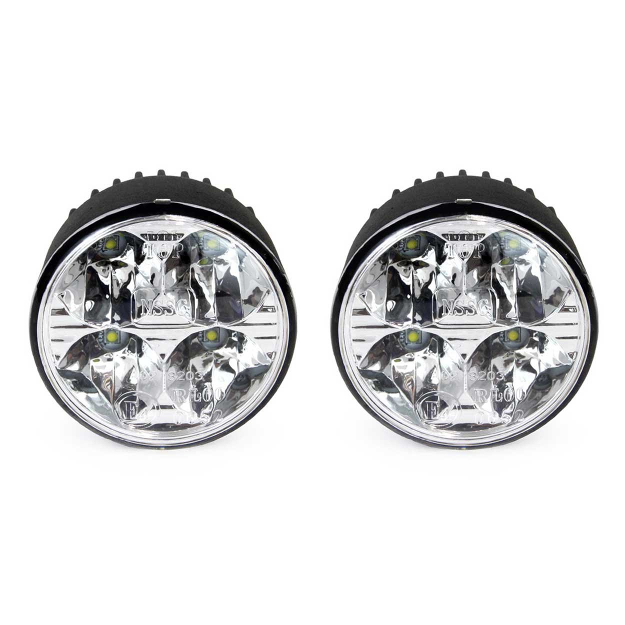Varselljus DRL 510HP set från sidan