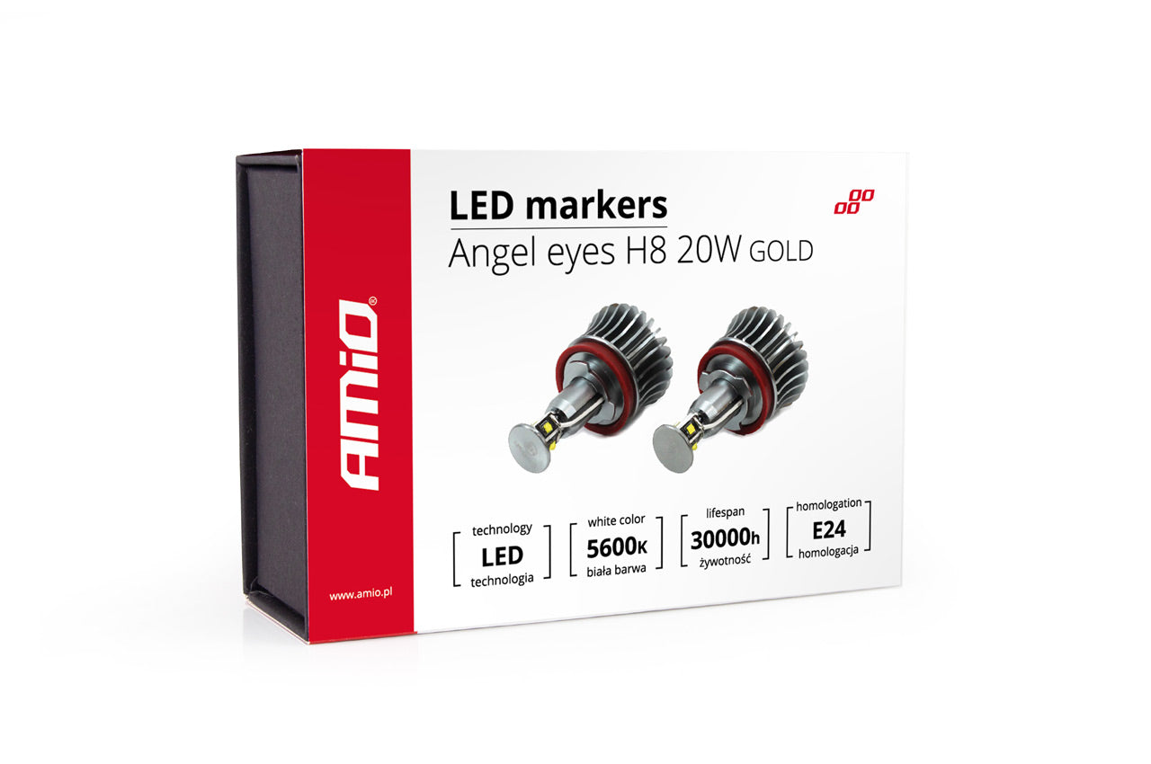 LED-markering H8 20W GOLD för BMW