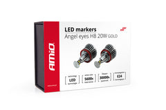 LED-markering H8 20W GOLD för BMW