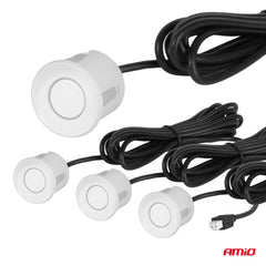 Parkeringsassistent med sensorer och LED-indikator