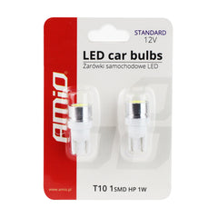 LED-lampa T10 W5W för 12 V