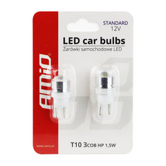 T10 W5W LED-pære med linse