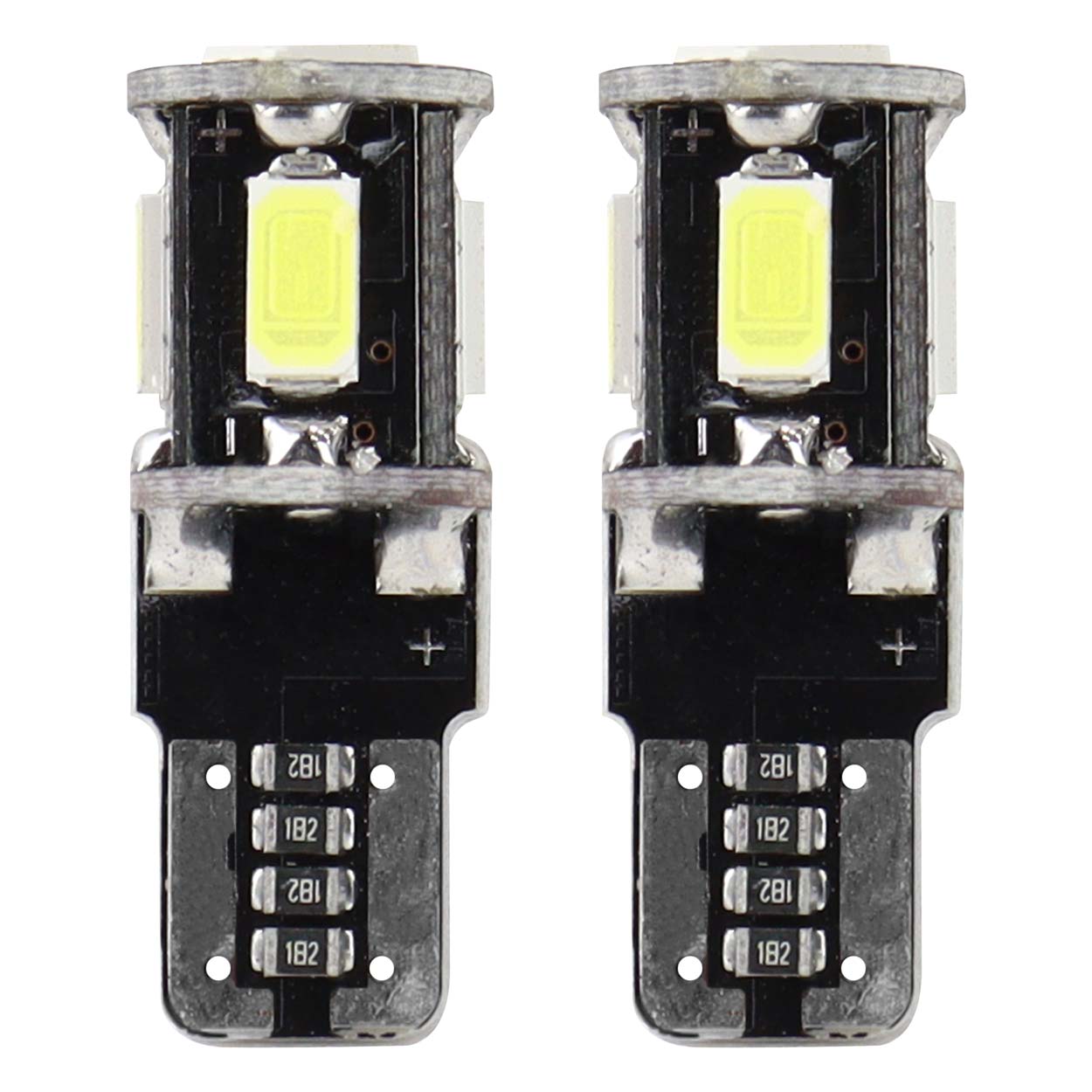 LED-lampa T10 W5W CANBUS med 5 SMD 5730-dioder