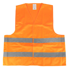 Orange reflexväst i storlek XL med reflexband
