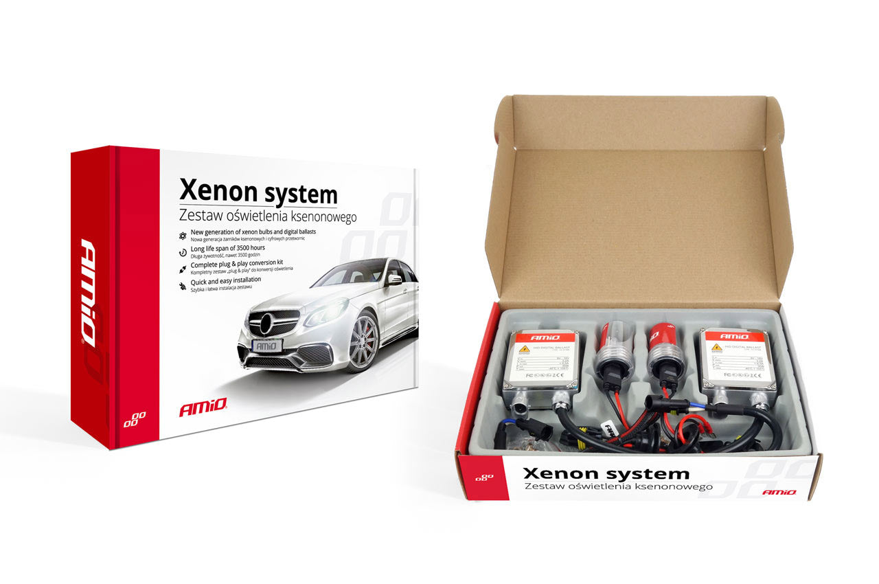 Xenonkit med H7-lampor och 1103 AC-ballaster