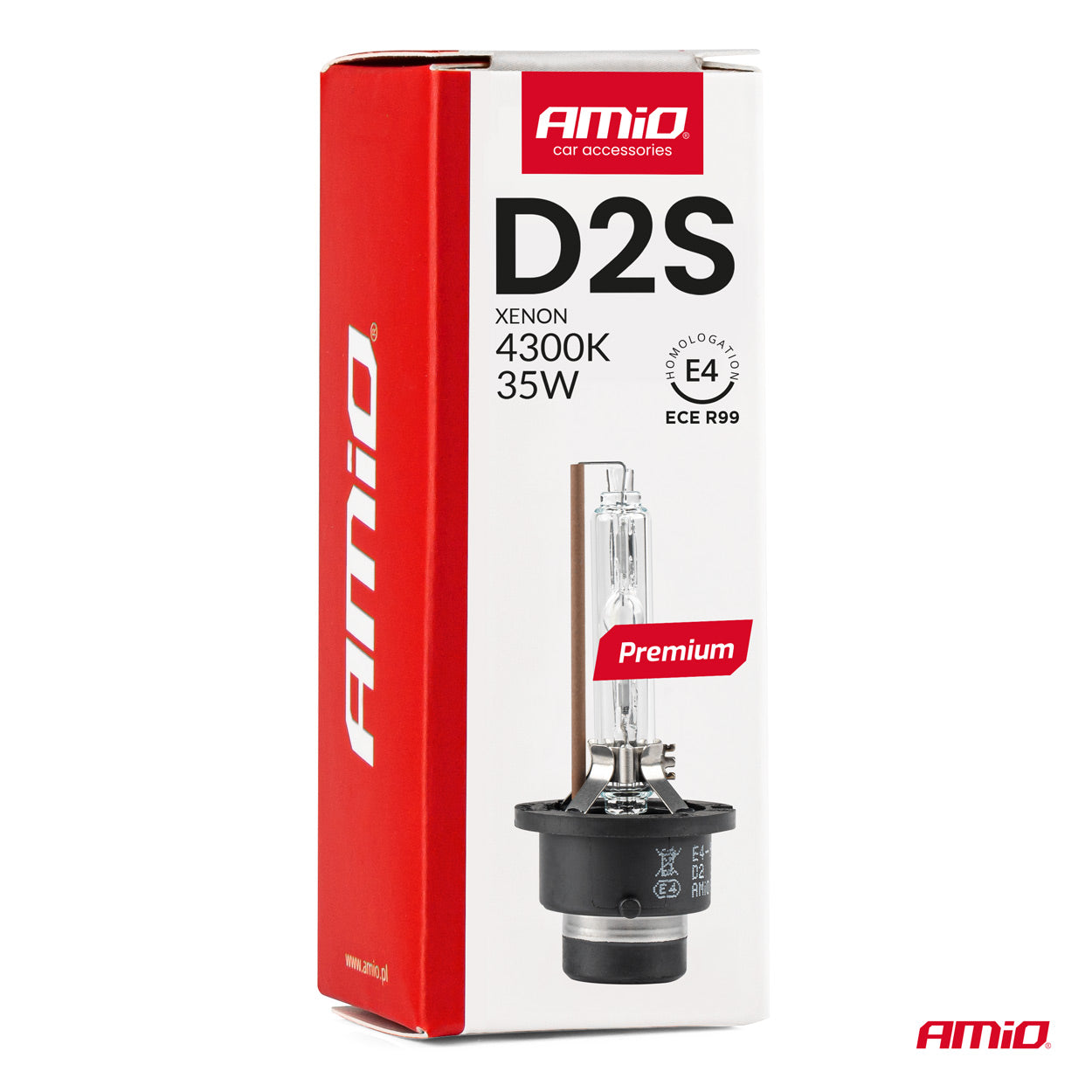 D2S-xenonlampa med standardanslutning