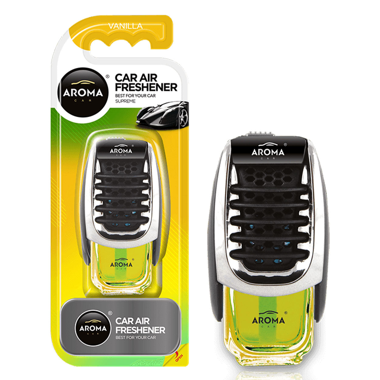 Aroma Car Supreme Vanilj bildoft för ventilationsgaller