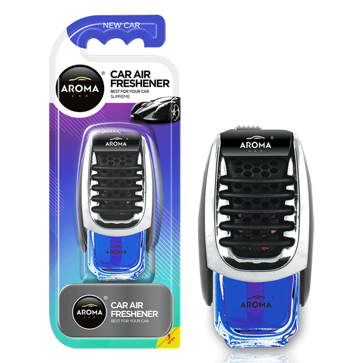Aroma Supreme New Car bildoft för ventilationsgaller