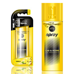 Aroma Car billuftfräschare med vaniljdoft i 50 ml sprayflaska