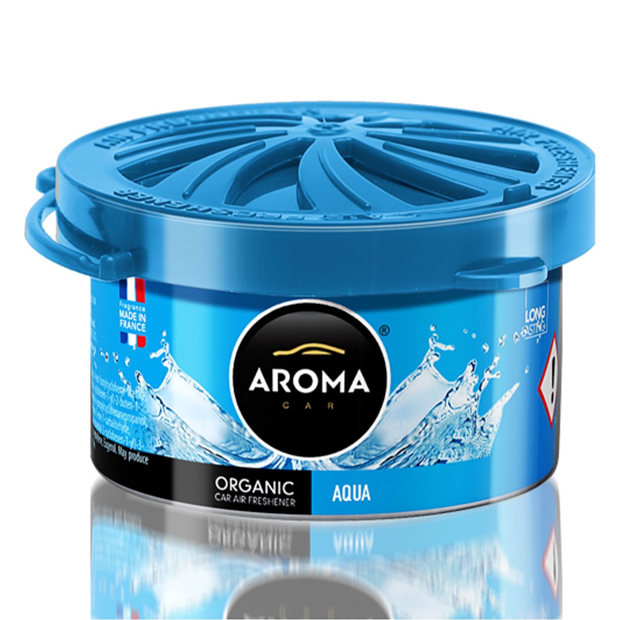 Aroma Car Aroma Organic Aqua luftfräschare för bil i burk