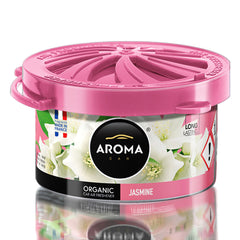 Aroma Car Aroma Organic Jasmine luftfräschare för bil i burk