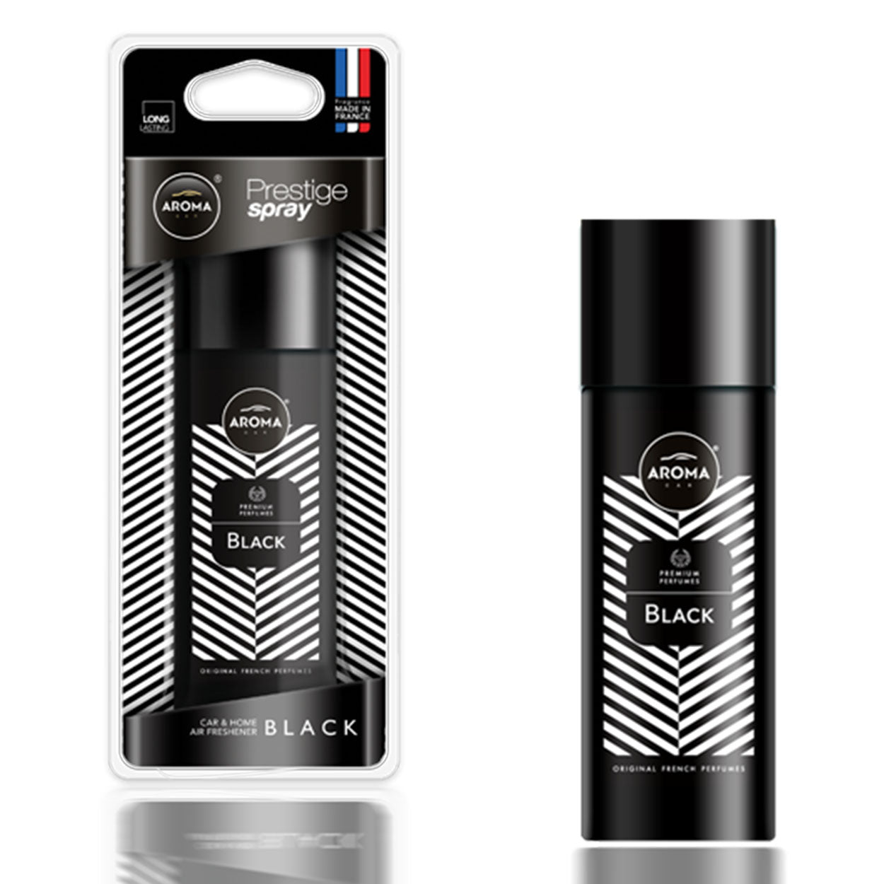 Aroma Prestige Spray Black bildoft i sprayflaska på 50 ml