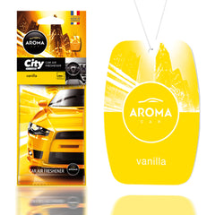 Aroma Car City Card billuft med vaniljdoft