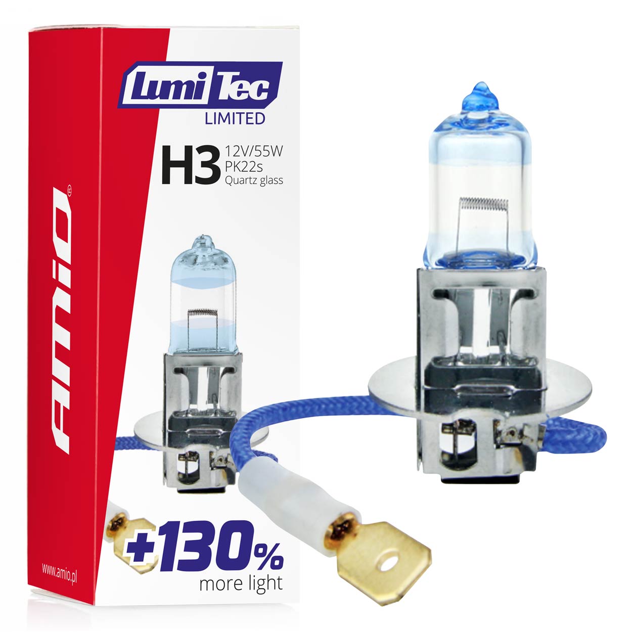 LumiTec LIMITED H3-halogenlampa 12 V 55 W