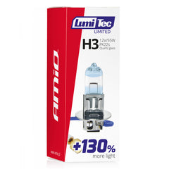 LumiTec LIMITED halogenlampa H3 med förpackning