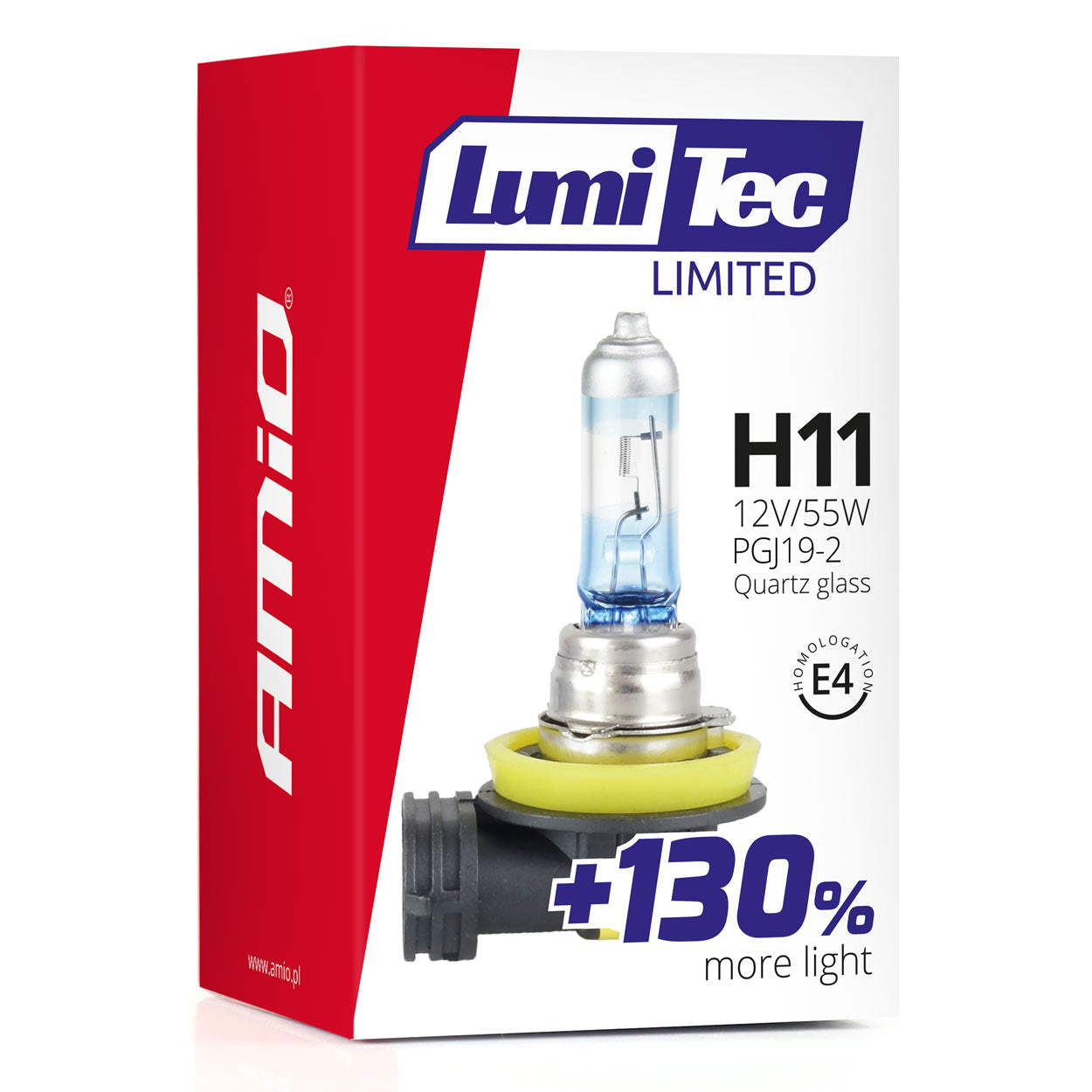 H11 halogenlampa med UV-filter