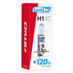 LumiTec Super White halogenlampa med E1-typgodkännande