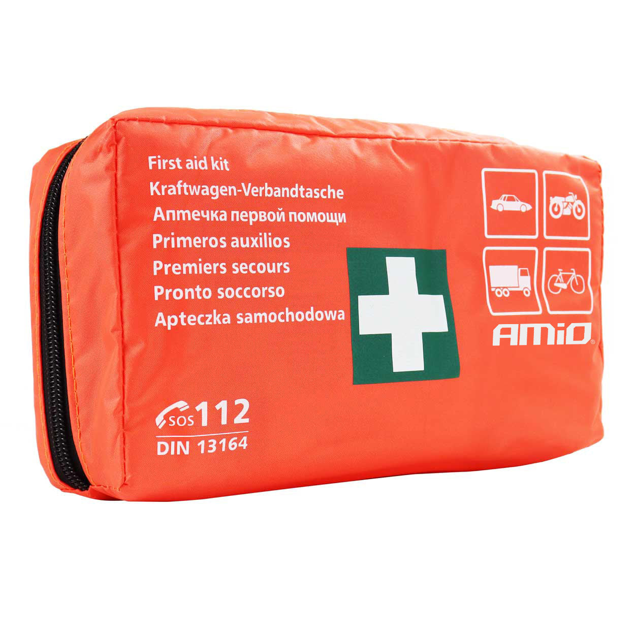 Första hjälpen-kit DIN 13164 för bilen