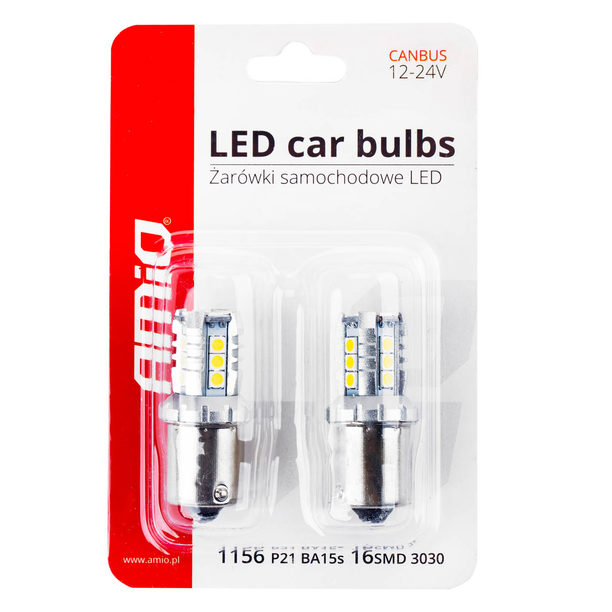CANBUS LED-lampor för BA15S och P21W