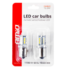 CANBUS LED-lampor för BA15S och P21W