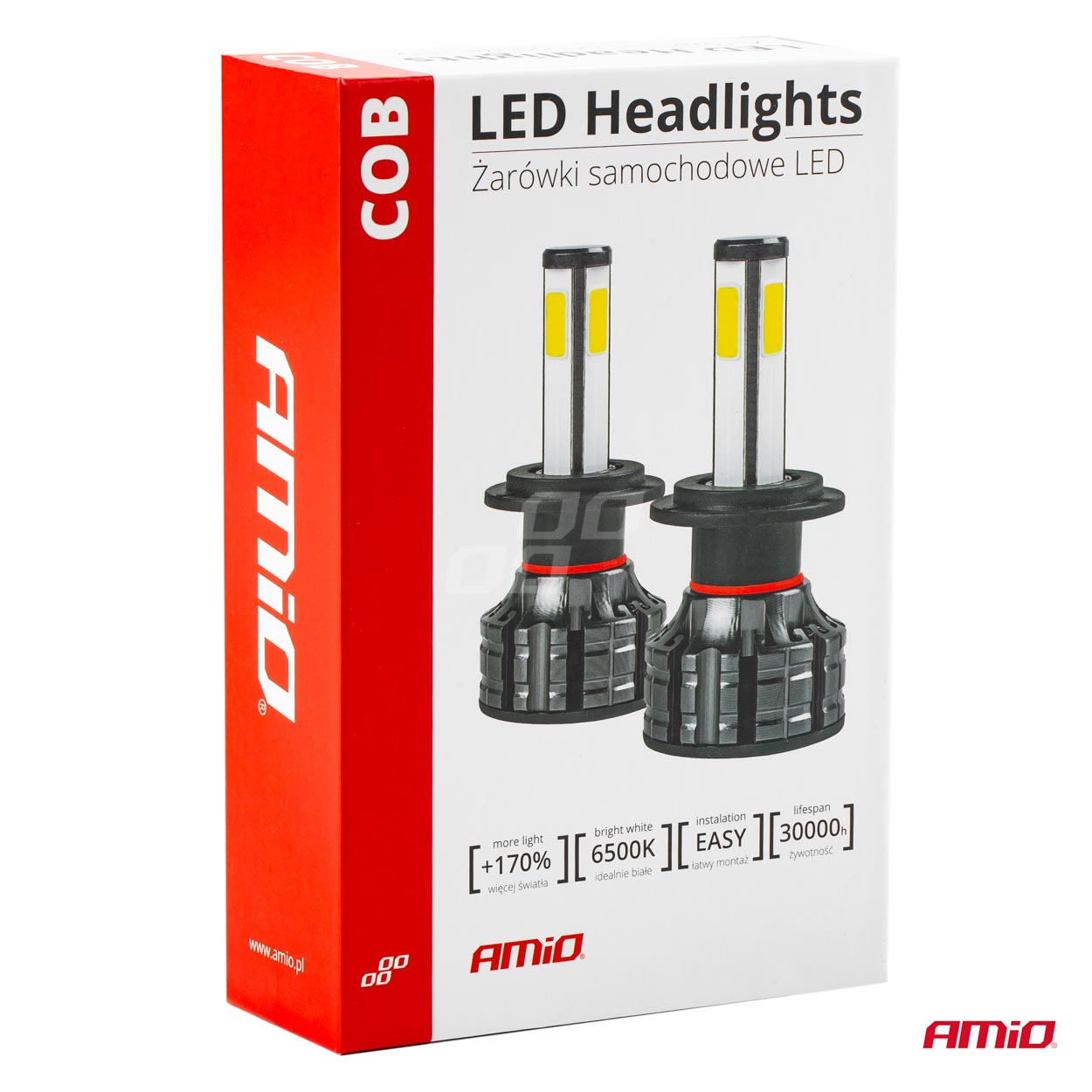 HB4 LED-lampor med 6500K ljus
