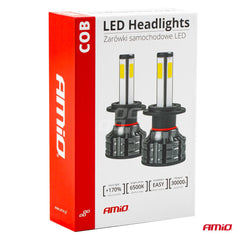 HB4 LED-lampor med 6500K ljus