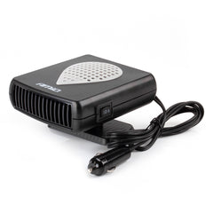 Bilvarmer med defroster og ventilator, 12 V og 150 W