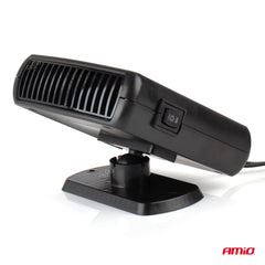 Bilvarmer med defroster og ventilator set fra siden
