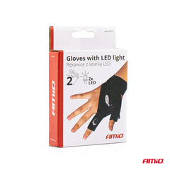 Flexibla arbetshandskar med LED-lampor