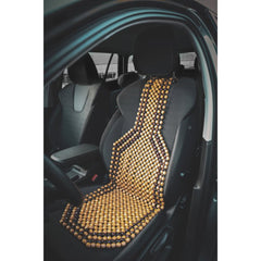 Carpoint sätesdyna med träkulor Classic 126x39 cm 