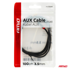 AUX-kabel mini-jack til analog stereolyd
