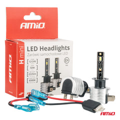 LED-forlygtepærer H1 med 6500 K farvetemperatur