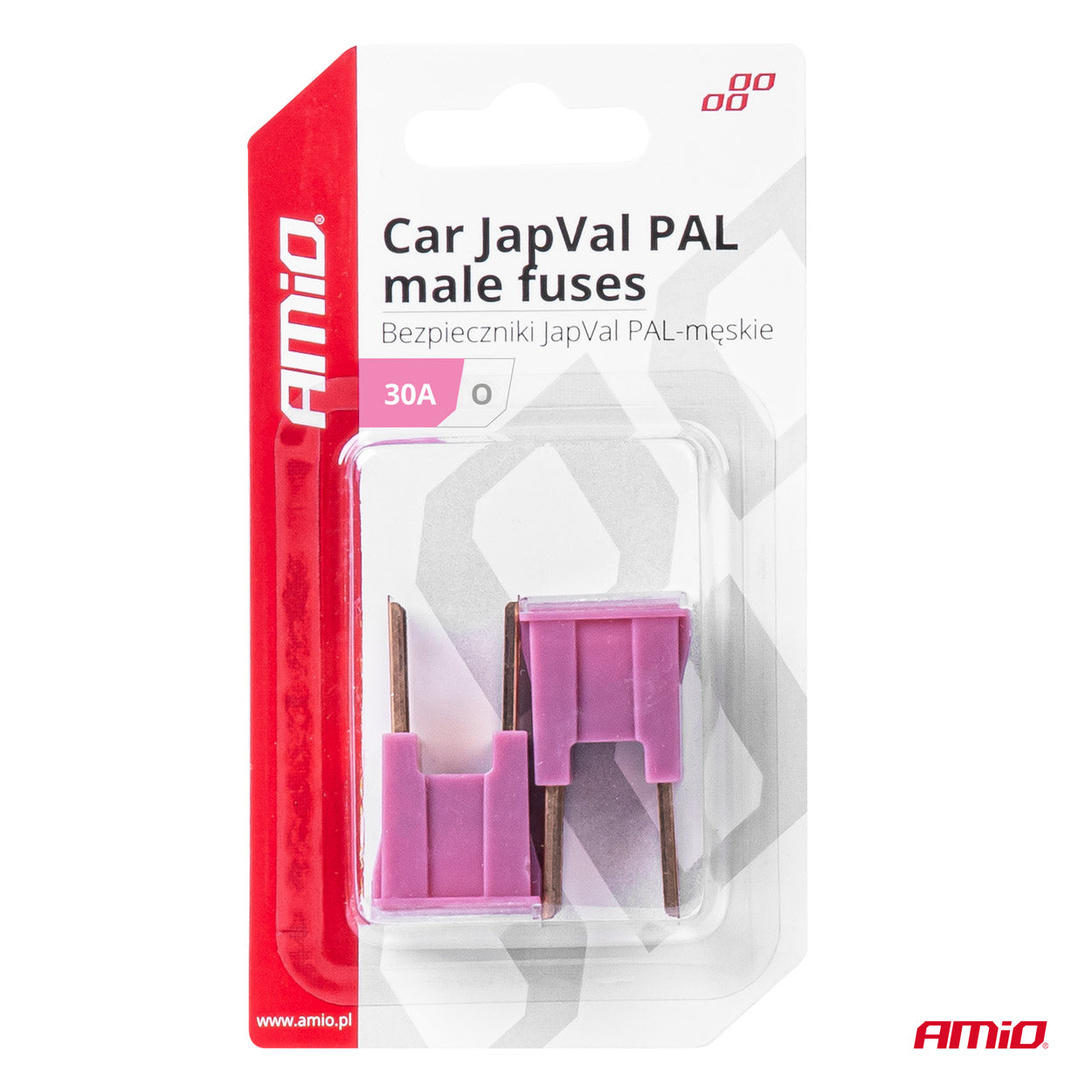 JAPVAL PAL O-sikringer 40 A i blisterpakke