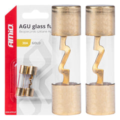 AGU-glassikringer 30 A i pakke med 2 stk.