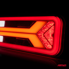 LED-baglygte med dynamisk blinklys til højre side