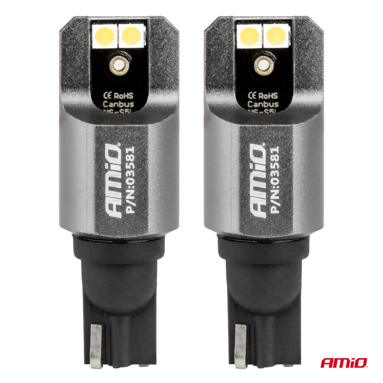 T15 W16W LED-pærer med 4 x 3030 SMD-LED'er
