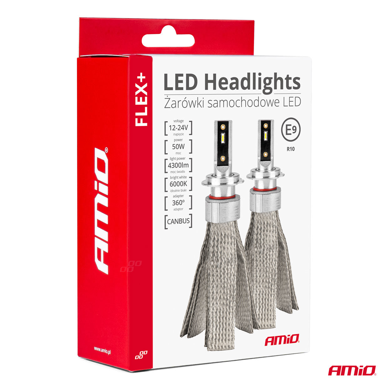 LED H1-pæresæt i papæske