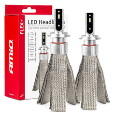 H7 LED-forlygtepærer med 6000K til 12-24V