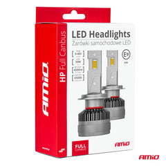LED-forlygtepærer H4/H19 med hvidt lys