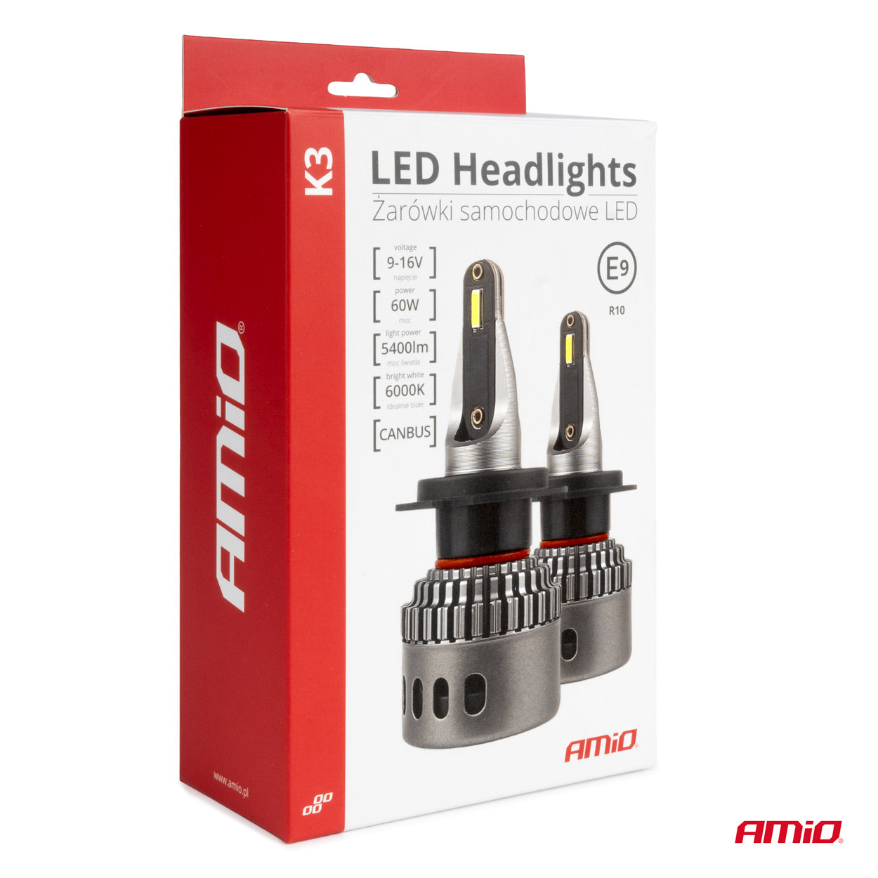 LED-forlygtepærer 12V med 6000K hvidt lys