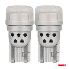 W5W T10 LED-pærer med 3 SMD 3020-LED'er